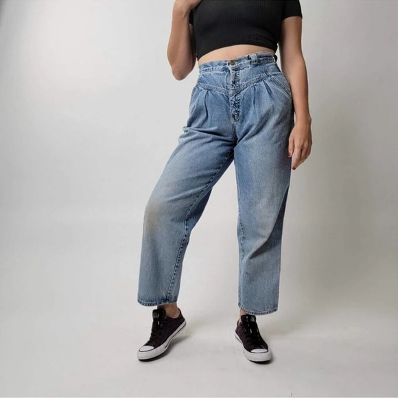 Vintage Calvin Klein Distressed Thrashed Jeans - Picture 1 of 14